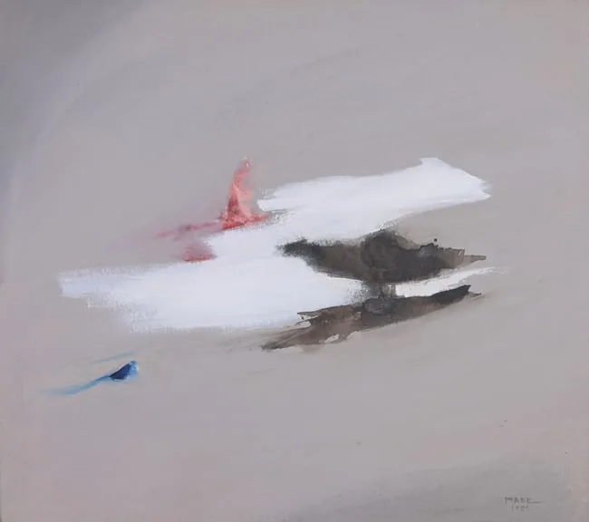 Manabu Mabe, Untitled, Mixed Media
