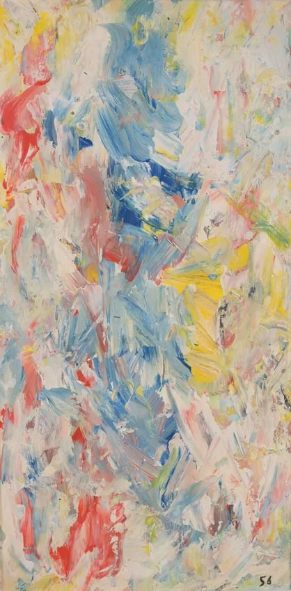 Shirley Goldfarb, Untitled, Oil on Board