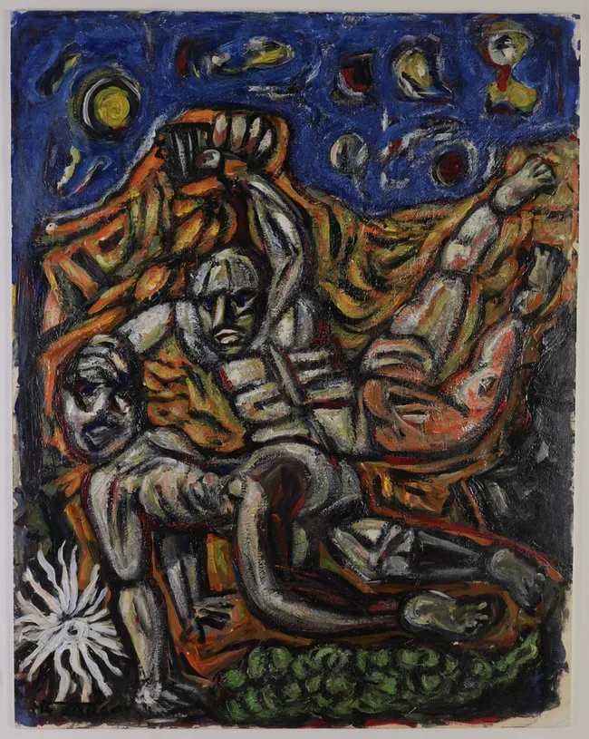 Arthur Rosskam Abrams, Untitled, 1975, Acrylic