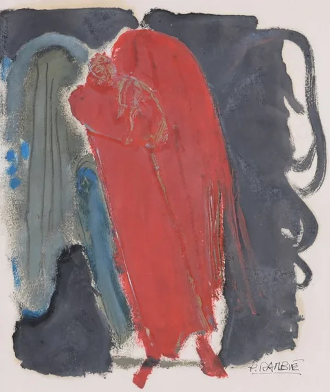 Paul Rambié, Untitled, Acrylic on Paper