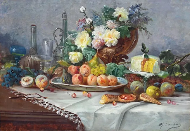 Max Carlier, Untitled, Oil on Canvas