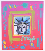 Peter Max, Liberty Head II Collage