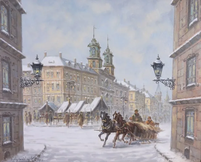 Untitled by Stanislav Chimilinsky, Oil on Canvas, sold Jun 2024
