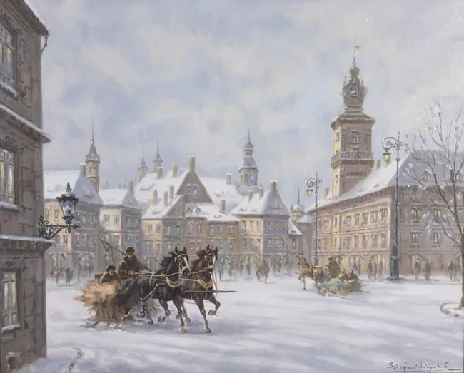 Stanislav Chimilinsky, Untitled, Oil on Canvas