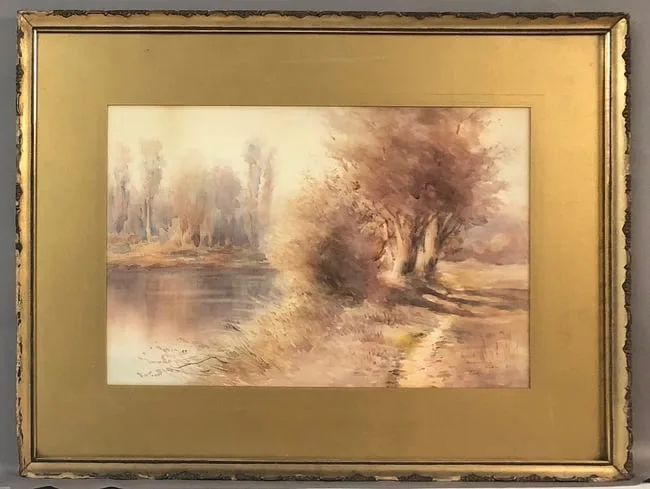 Untitled by Edward Heinrich Gohl, Watercolor on Paper, sold Jun 2024