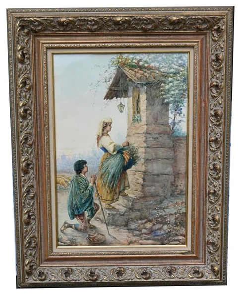Carlo Ferranti, Untitled, Watercolor on Paper