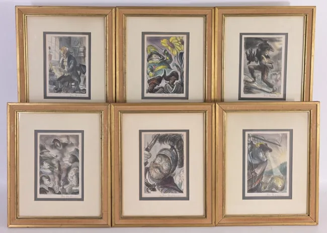 Don Freeman, Untitled, Lithographs