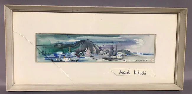 Untitled by Atsushi Kikuchi, Watercolor on Paper, sold Jun 2024