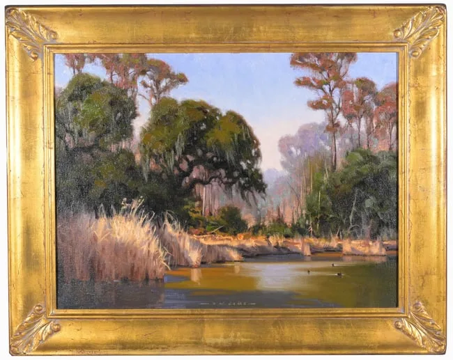 Jim Lamb, Warm Southern Light, Oil on canvas