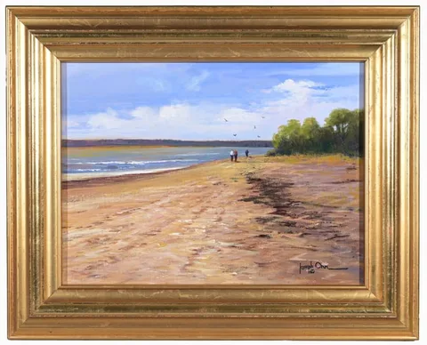 Joseph Orr, Low Tide, Acrylic on canvas