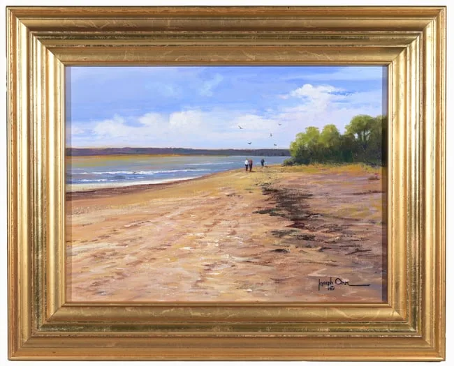 Low Tide by Joseph Orr, Acrylic on canvas, sold Aug 2024