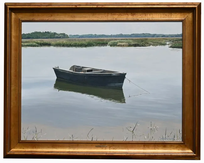 Untitled by Michael J. Harrell, Oil on canvas, offered Aug 2024
