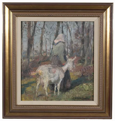 Arnold Moeller, Untitled, Oil on board