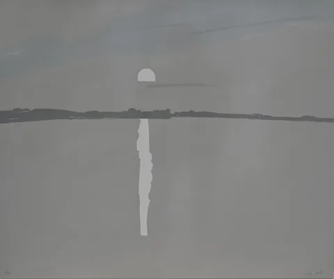 Alex Katz, Sunset: Lake Wesserunsett 2, 1972, Screenprint