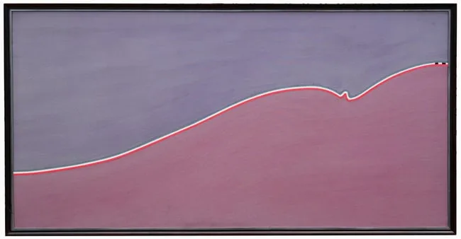 David Budd, Time Current, 1966, Acrylic on Canvas