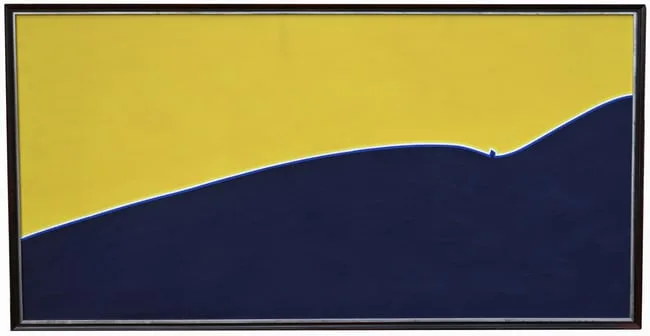 Annexia by David Budd, 1966, Acrylic on Canvas, offered Aug 2024