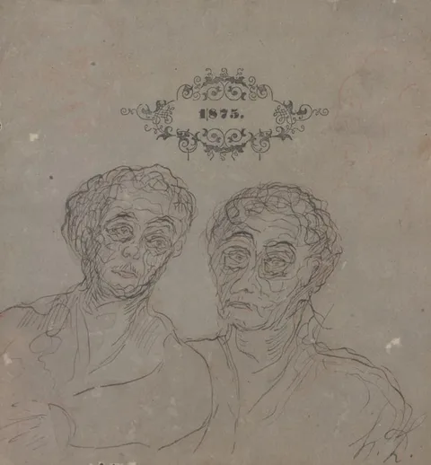 Honoré Daumier, Untitled, Ink