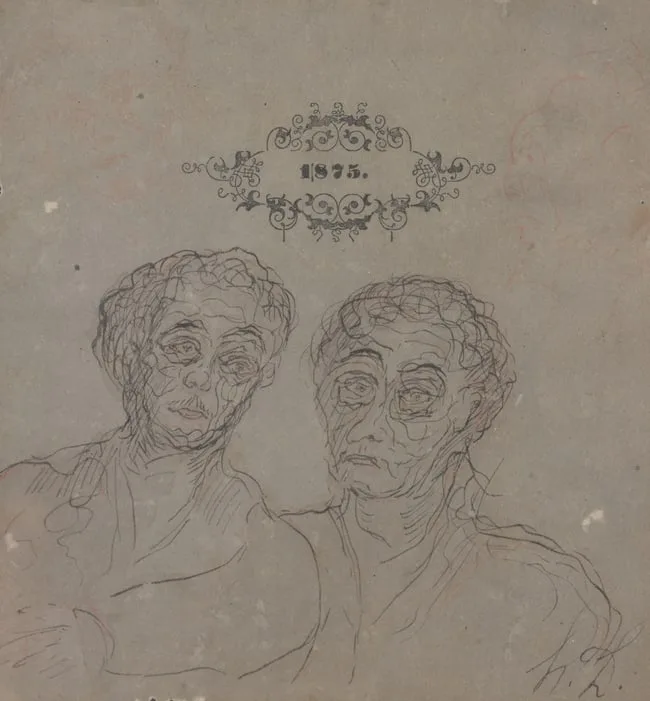 Untitled by Honoré Daumier, Ink, sold Aug 2024