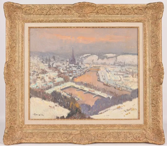 Albert Malet, Untitled, Oil on canvas