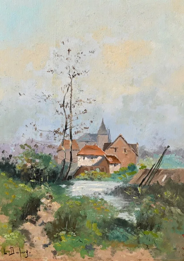Untitled by Eugène Galien-Laloue, Oil on Board, sold Aug 2024