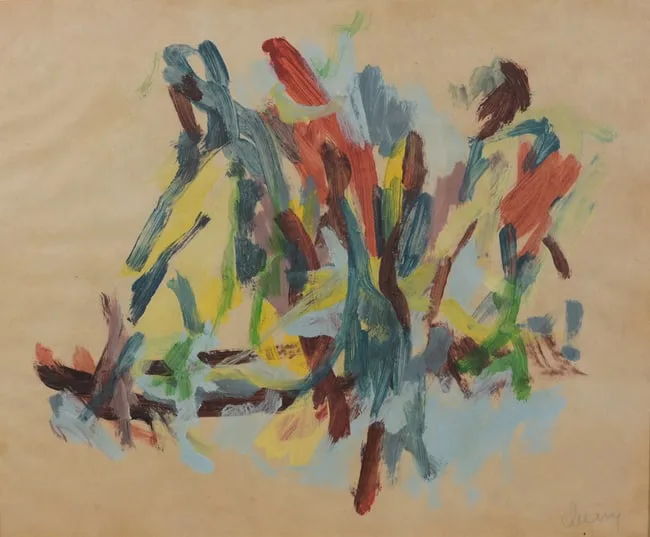 Herman Cherry, Untitled, Acrylic on Paper