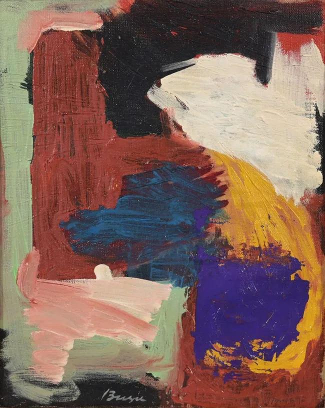 Untitled by Peter Busa, Oil on Canvas, sold Aug 2024