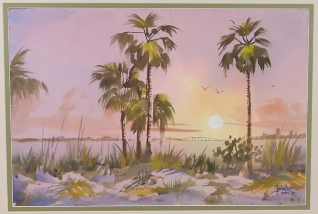 Untitled by Herbie Rose, Watercolor on Paper, offered Aug 2024