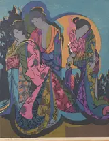 Stanton Macdonald-Wright, No Matter What We Wear, We are Beautiful When Moon Viewing