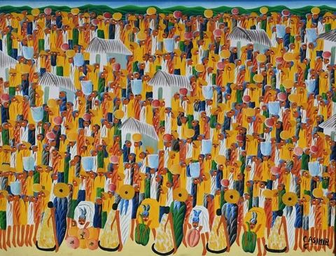 Laurent Casimir, Untitled, Oil on Canvas