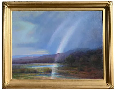 Julian Itter, Untitled, Oil on Relined Canvas