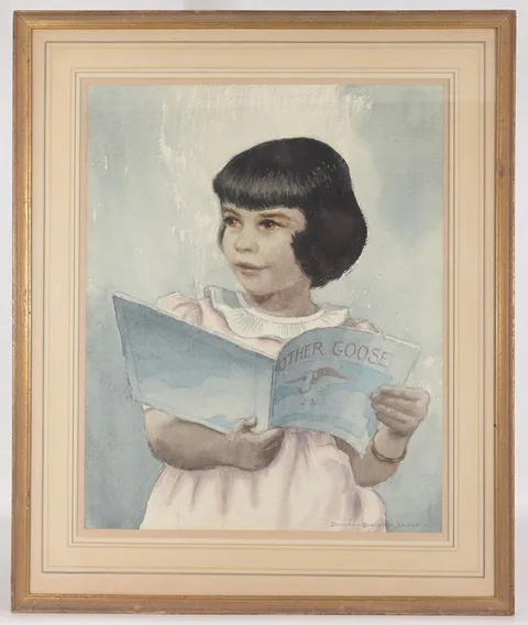 Untitled by Dorothy Sherman Leech, Watercolor/Gouache, offered Aug 2024