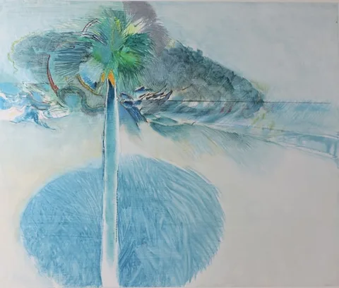 Craig Rubadoux, Midnight Two, 1966, Oil on Paper