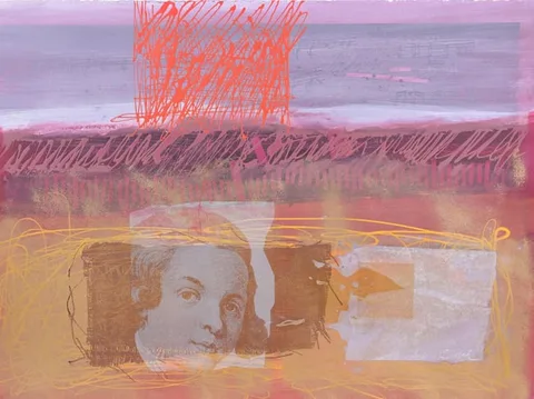 Untitled by Nissan Engel, Mixed Media on Paper, offered Aug 2024