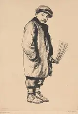 Francis Luis Mora, Newsboy