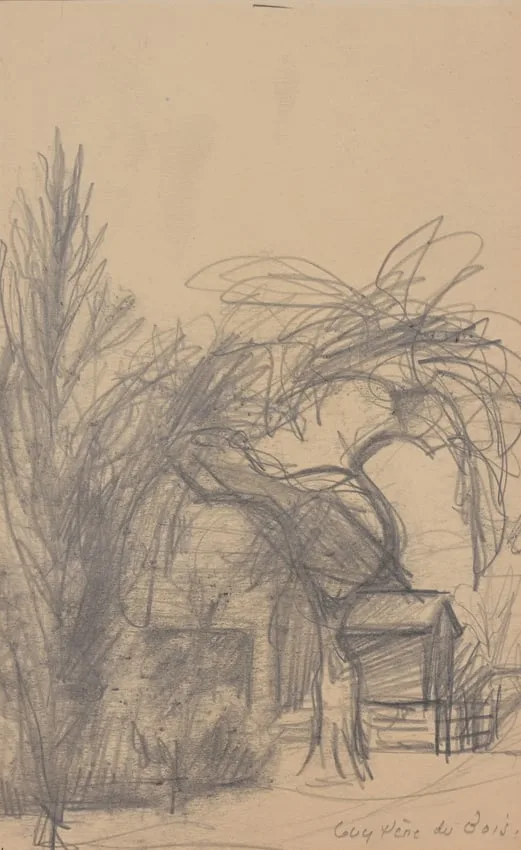 Untitled by Guy Pène du Bois, pencil, offered Aug 2024