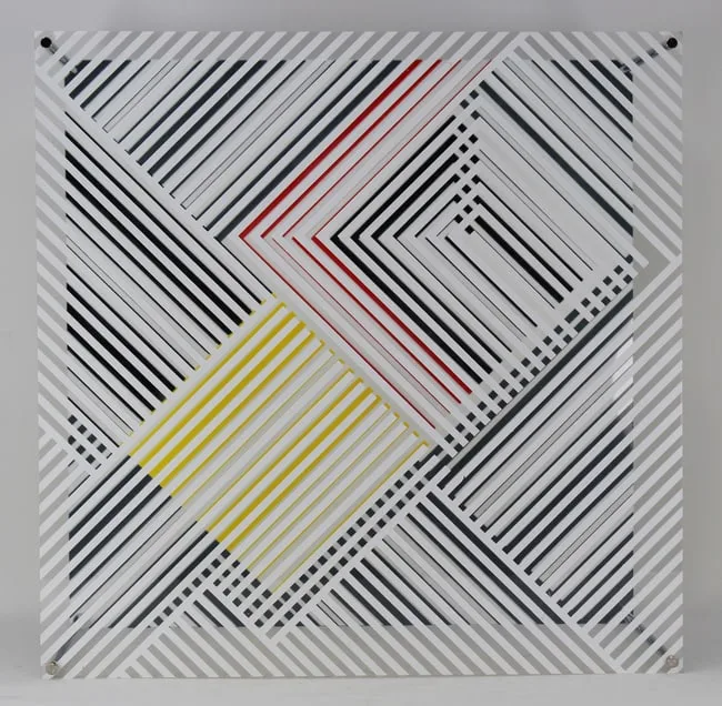 Structure Cinetique by Jesús Rafael Soto, Silkscreen, sold Oct 2024