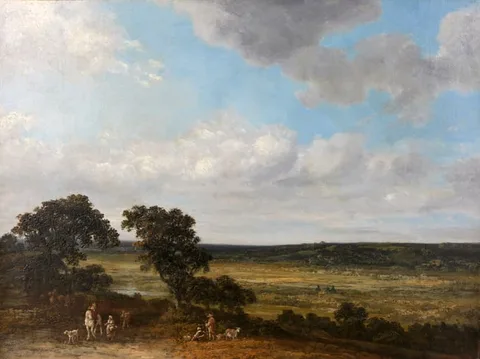 Georges Michel, Untitled, Oil on Canvas