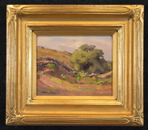 John Sloan, Taos, New Mexico, Oil on Board