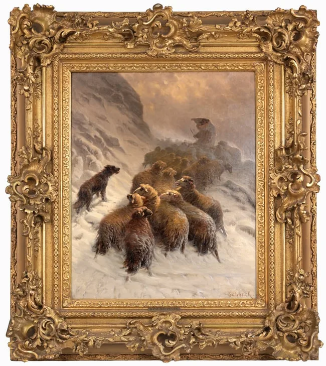 August Friedrich Albert Schenck, Untitled, Oil on Canvas