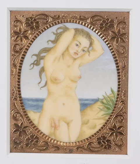 Tabitha Vevers, Eden (Eveandadam), 2006, Oil