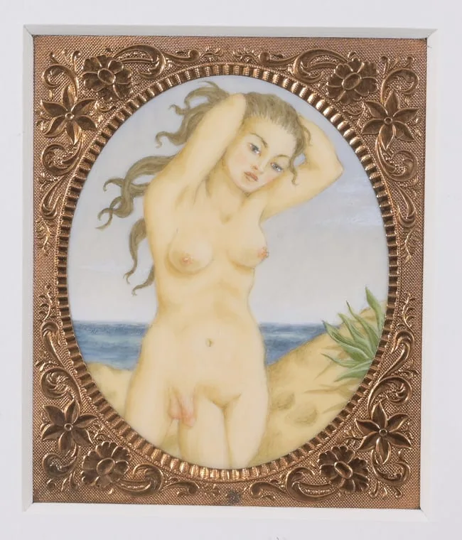 Eden (Eveandadam) by Tabitha Vevers, 2006, Oil, sold Oct 2024