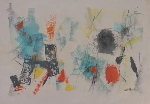 Untitled by John von Wicht, Oil, sold Oct 2024
