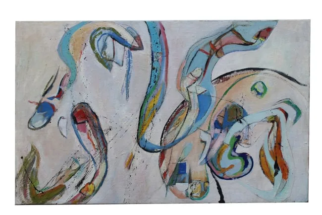 Thomas Koether, Source, Oil on Canvas