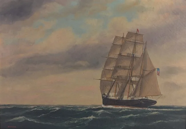 Untitled by William Pierce Stubbs, Oil on Canvas, sold Oct 2024