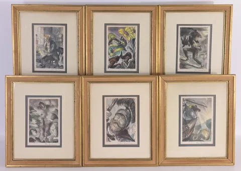 Don Freeman, Untitled, Lithographs