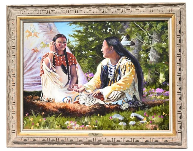 The Spark by Matt Atkinson, Oil on Canvas, offered Oct 2024