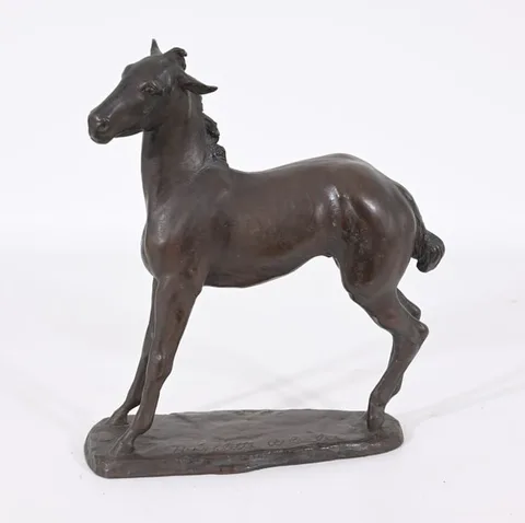 Hughlette Wheeler, Pep, 1935, Bronze