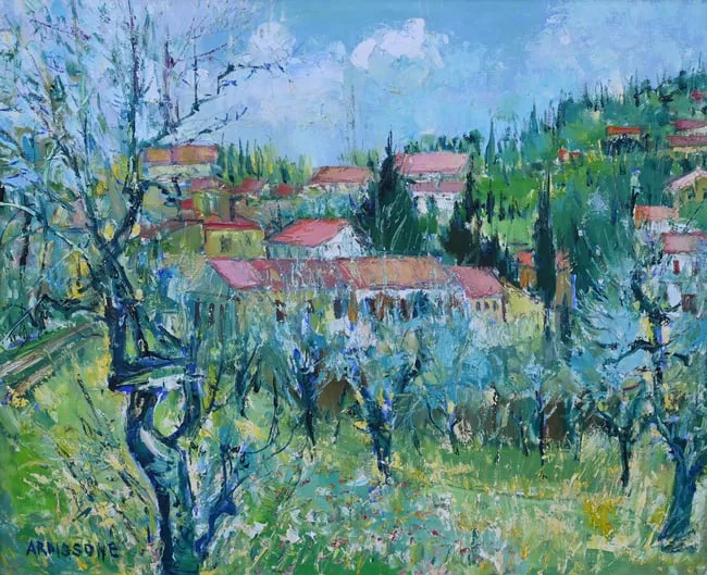 Yolande Ardissone, Untitled, Oil on Canvas