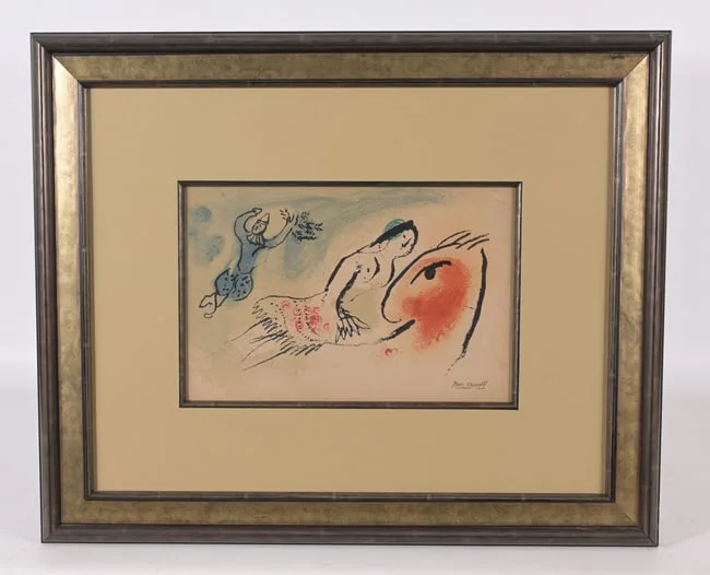 Untitled by Marc Chagall, Lithograph on Arches, sold Dec 2024