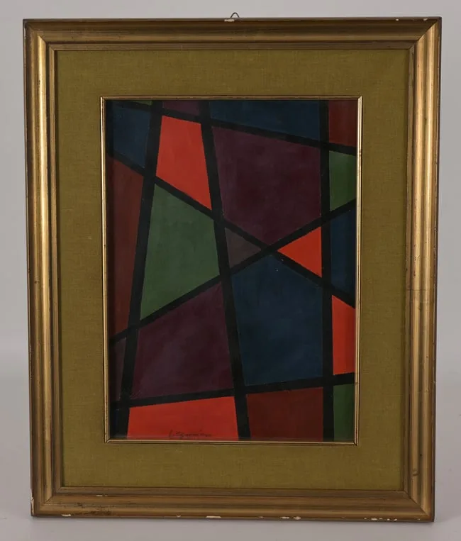 Jean Leppien, Untitled, Acrylic